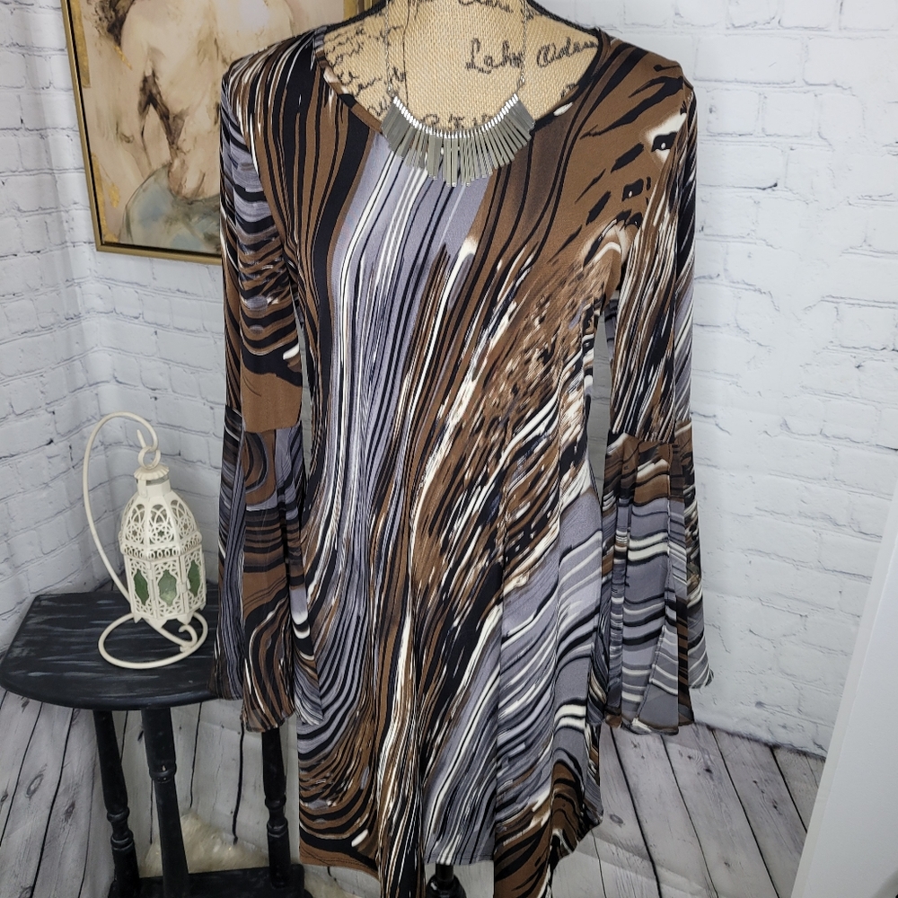 Covington bell sleeve tunic